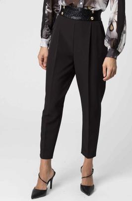 Pantalón Kocca Erinola Pitillo Negro para Mujer