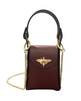 Bolso Con Asa Abeja Marrón para Mujer