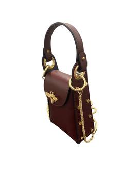 Bolso Con Asa Abeja Marrón para Mujer