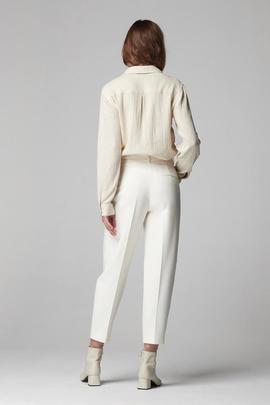 Pantalón Oky Costura Cargada Crudo para Mujer