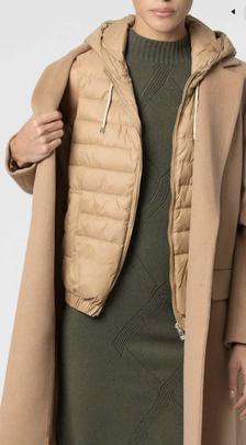 Abrigo Kocca Hupo Camel para Mujer