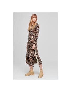 Vestido Punto Aldo Martins Sika Beige y Negro para Mujer