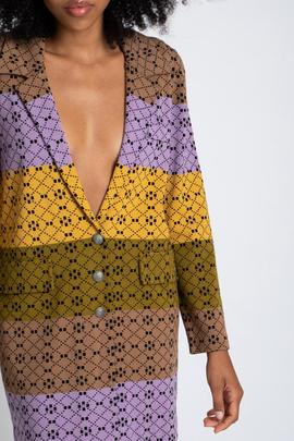 Blazer Pisonero Wish Amarillo para Mujer