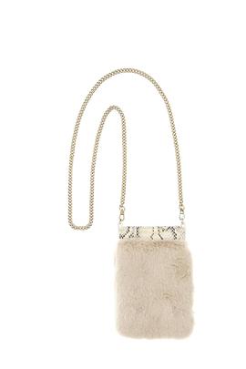 Bolso Rue Madam Eden Roc Phone Holder Fur Sand para Mujer