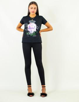 Camiseta La Condesa Science negro para mujer