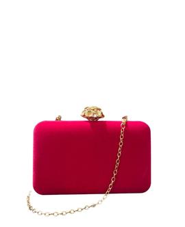 Clutch Terciopelo Fucsia