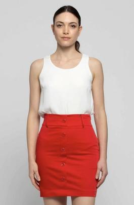 Top Tirante Ancho Kocca Bugvin Blanco para Mujer