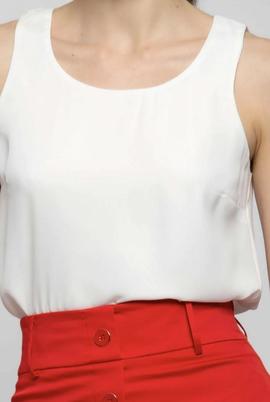 Top Tirante Ancho Kocca Bugvin Blanco para Mujer