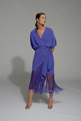 Vestido Moskada Frias Tinta Azul para Mujer
