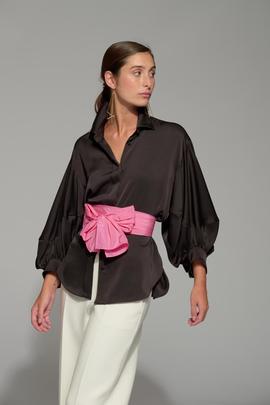 Camisa Moskada Adelfa Negra para Mujer