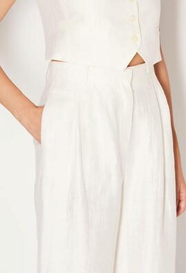 Pantalón Kaos Blanco Roto para Mujer