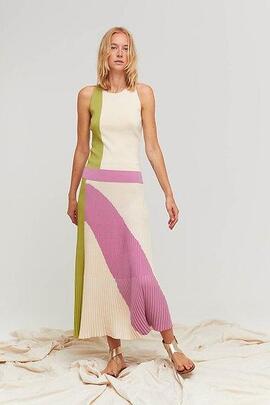 Falda Aldo Martins Ruko Beige para Mujer
