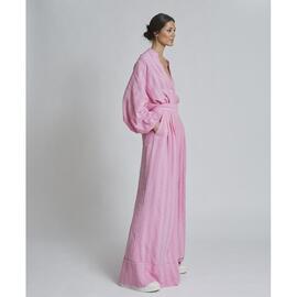 Pantalón Palazzo Zaitegui Rayas Rosa para Mujer