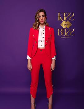 Pantalón Kiss For Bliss Ondas Rosa para Mujer