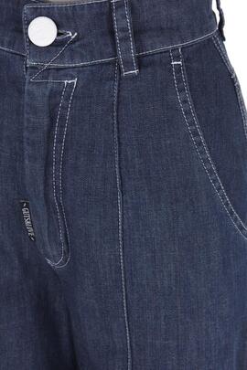 Pantalón Guts And Love Crossed Denim Azul para Mujer