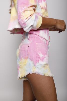 Short Tarantino Sono Arcoiris Rosa para Mujer
