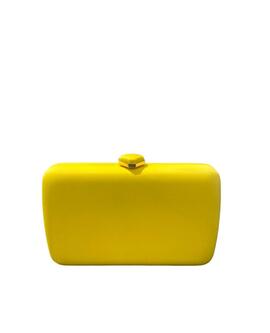 Clutch Tela Amarillo para Mujer