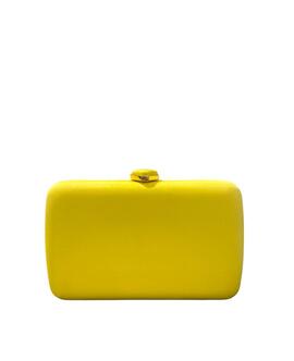 Clutch Tela Amarillo para Mujer