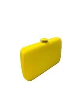 Clutch Tela Amarillo para Mujer