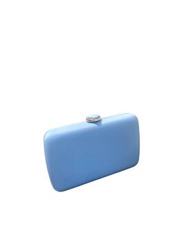 Clutch Tela Azul Claro para Mujer