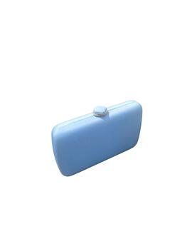 Clutch Tela Azul Claro para Mujer