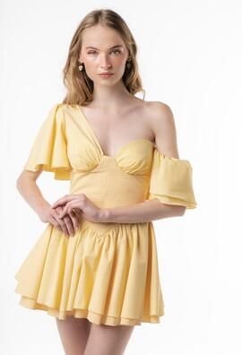 Vestido Guts&Love Jaune Printemps Amarillo para Mujer