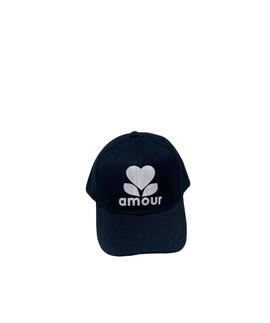 Gorra Amour Negra para Mujer