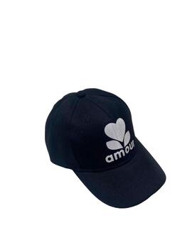 Gorra Amour Negra para Mujer